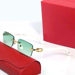 Brand designer sunglasses black summer sunglasses polarize mens sunglasses box 16 colors Rimles Transparent eyewear White frame eyeglasses yellow lense glasses