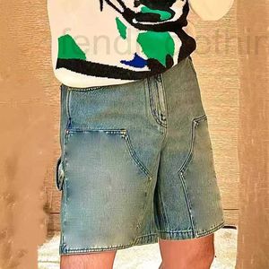 Men's Shorts Designer Brand 2024 Spring/summer New Letter Embossed Solid Color Casual Loose Jeans Fashion and Women's Set 0GIB