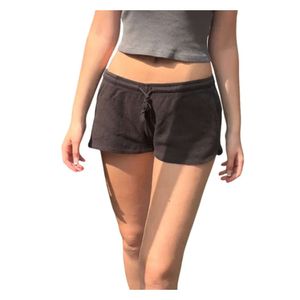 Shorts femminile Donne che covano estate slim color color elastico pantaloni corti bassa salotto con due tasche laterali