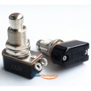 Cavi 1pc Sci Carling Guitar Effect Switch Pedal R1385 3A250V 6A125 V parte audio fai -da -te