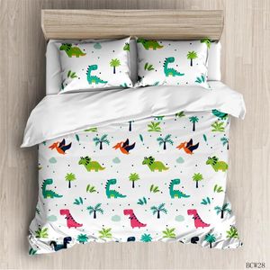 Bedding Sets Colorful Animal Duvet Cover Custom Bed Linens With Pillowcase King Size Bedclothes Comforter Covers