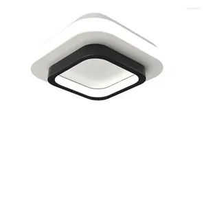 Taklampor modern LED fyrkantig belysning för sovrum kök gångskorridor inomhuslampor armaturer luster deco ljus