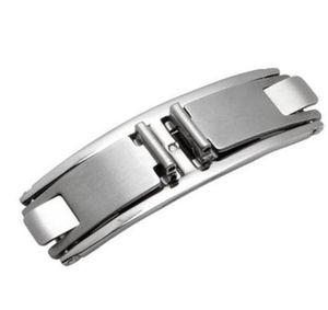 Guarda le fasce per J12 Ceramics braccialetto Bukcle Butterfly Buckle Steel 7mm 75mm 9mm Silver pieghevole Uomini Donne Clasp1225676