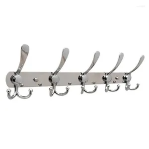 Hangers Hooks Wall-Mounted Bathroom Hook Rack Bedroom Coat Hanger Wall Mounted Racks For Hat Towel