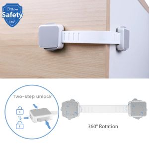 System Adjustable Child Protection Lock Baby Safety Cabinet Drawer Door Lock Multifunctional Refrigerator Security Children Lock