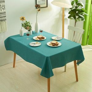 Table Cloth 120cm Tablecloth Waterproof Square Heat Resistant Nordic Pink Mat Home Restaurant Easy To Clean Dining Room Decor