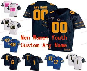 Custom 2 Duncan 21 Keenan Allen 23 Marcel Dancy 28 Patrick Laird California Golden Bears College Homens Mulheres Jersey Jersey7414510