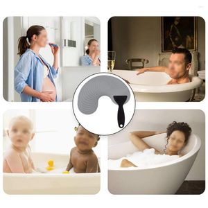 Tappetini da bagno Attili da bagno anti-slip bagno rotondo non decalcomanie doccia anti-slip