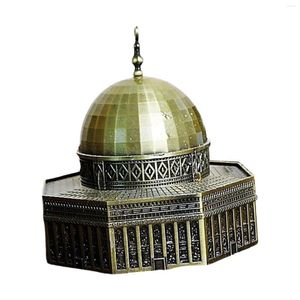 Decorative Figurines Mosque Miniature Model Crafts Creative Collectable Souvenir Building Statue For Tourism Home Dining Room Cabinet Decor