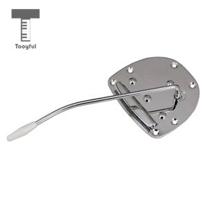 Kabel tooyful E -Gitarre Tremolo Bridge Mithalb mit Whammy Bar Schrauben für Jazzmaster -Gitarrenersatzteile Silber