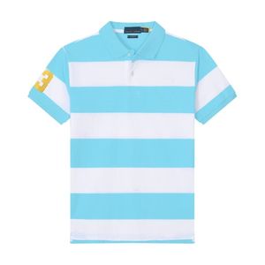 Tシャツ2024サマーポロTシャツファッションメンズ女性ポロシャツデザイナーブランド半袖高級カジュアルコットンTシャツ高品質のポニー刺繍ティートップス