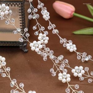 Haarclips Mode Hochzeit Schmuck handgefertigtes Stirnbänder stilvoller Kopfschmuck elegantes Haarstück Delikates Haarband für Frauen Mädchen