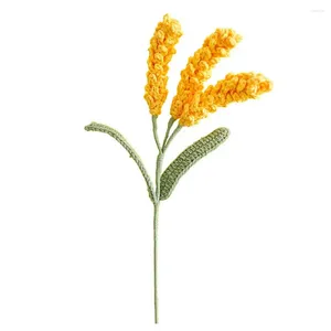 装飾的な花のシミュレーション大麦長い長続きは装飾的な美しい植物の植物の小道具を枯らしない