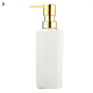 Storage Bottles Press Soap Dispenser Versatile 350ml Glass Leak-proof Portable Reusable For Lotion Shampoo Mouthwash Bathroom