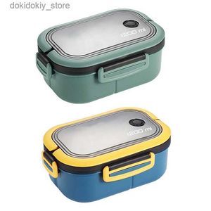 Bento caixas de lancheira fofa compartimentos portáteis de microondas Bento lancheira para a lula ao ar livre Campin Picnic Comida