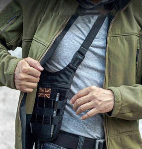 Taktik Göğüs Torbası Kılıf Pouch Under Marma Gizli Molle Askeri Omuz Çantası Av Paketi Telefon Kılıfı Anti Hırsızlık Cüzdanları W2204898181