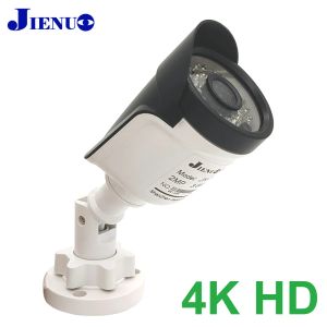 Sistema Jienuo 4K AHD Camera HD 720P/2MP/5MP Night Vision Security Surveillance High Definition Cam CCTV impermeabile esterno interno