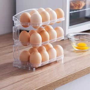 Storage Bottles Egg Holder Rack For Refrigerator Portable Multi Layer Freezer Container Multipurpose Kitchen Organizer Fridge Case Tool