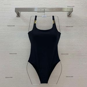 Varumärke badkläder kvinnor bikini designer baddräkt i ett stycke modelogo u-hals rygglös jumpsuit baddräkter sexig simning semester strand 12 april