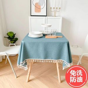 Table Cloth Color Cotton And Linen Cloth_AN2126