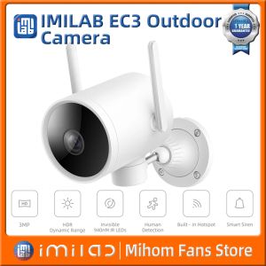 Sistema Versione globale IMILAB EC3 CAMERIA OUTDOOR WiFi IP Smart Mi Home Security Cam Night Vision CCTV VEDIO Surveillance AI Webcam Human