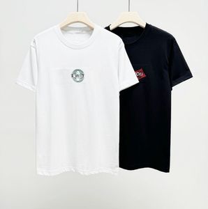 Summer New Men's T-shirts Damskie koszulki W 100% bawełniana marka Casual Designer T-Shirts Polos
