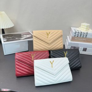 WOC Designers Envelope Bags Luxury Y Leather Leather Choudler Facs for Womens Classic Conder Facs Business Grand