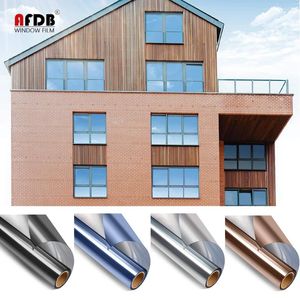 Window Stickers One Way Mirror Film Thermal Insulation Glass Self Adhesive UV Protection Privacy Solar Tint For Home