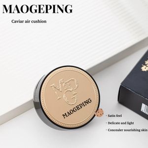 MAOGEPING AR CUSHION LUZULULIVY Caviar Liquid Foundation Centro hidratante Cuidado da pele Maquiagem BB Creme 8G 240327