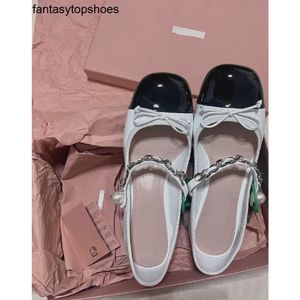 Miui Mivmiv Xiangfeng Home Spliced Best-quality Xiao Single Shoes Female Amiu French Mary Jane Shoes Butterfly Knot Mesh Red Barbie Thick Heels High Heels Shoes