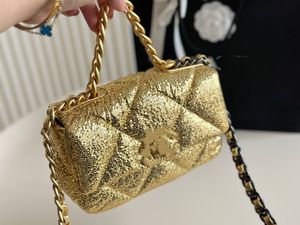 Luxury Designer 19 torba owczacza w dół torebki torebki Kobiet mody zakupowe torby na ramię łańcuch crossbody torbe meseger monety portfel koperty