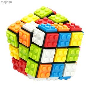 Magic Cubes Building Blocks Cube 3x3x3 Puzzle Cube Löstagbar Professional Magic Cube 3x3 Blocks Cube Education Toys Gifts Diy Cubo Magicol2404