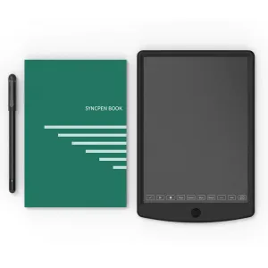 Notebooks Syncpen3 Lite Smart Pen Conjunto 3 em 1 inclui Smartpen Smart DotCode Notebook Reutilabily Writing Tablet para anotações que recebem gravação