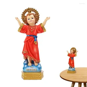 Decorative Figurines Divine Nino Child Jesus Statue Great Catholic Gift For Baptism First Holy Communion Weddings Housewarming Christian
