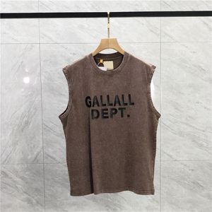 Neue Sommer -Plus -Größe Herren Tank Ärmel und Fitness Männer Vest Casual Bodybuilding Weste Luxus Buchstaben Grafisches Drucklogo