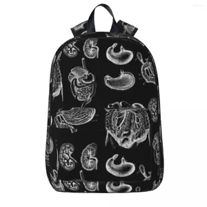 Backpack Vintage Human Anatomy Backpacks Boys Girls Bookbag Children School Bag Cartoon Kids Rucksack Laptop Shoulder