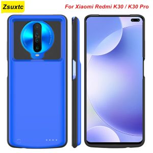 Rakare för Xiaomi Redmi K30 K30 Pro Batterifodral 6800 MAh Charger Case Smart Phone Cover Power Bank Redmi K30 Pro Battery Case