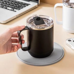 Tazze per la tazza termica termica per ufficio a casa da 460 ml tazza di isolamento in acciaio inossidabile con latte a doppio strato di acqua portatile