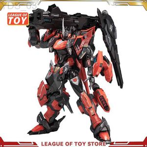 Actionspielzeugfiguren Yanmie 1/100 mg Vernutzungslegungslegierung Skelett Assembly Model Kit Actionfigur Totys YQ240415