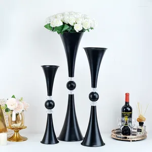 Wazony europejski nowoczesny wazon flowet wazon ślubny stół ślubny impreza imprezowa droga prowadząca do dekoracyjnej