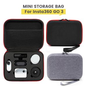 Tillbehör Mini Storage Bag för Insta360 Go 3 Bärande handväskskyddslåda för Insta360 GO 3 Action Camera Accessories