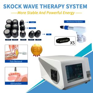 Fizjoterapia gadżety zdrowotne Extracreoral Shockwave Therapy Machine do leczenia zapalenia powięzi podeszwy z systemem Wave Shock Wave ESWT521