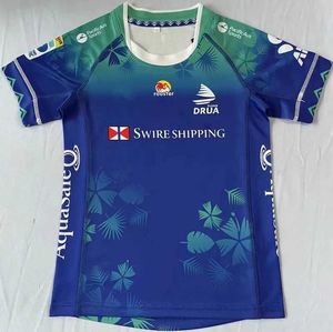 2024 Fijian Drua Kids Home/Away/Rugby Jersey Size 16–26 (اسم ورقم مخصص)