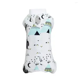Cat Costumes Neutering Suit Sterilization Jumpsuit Clothes Cartoon Pattern For Female Cats Small Dogs Weaning