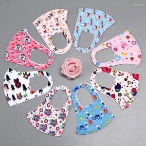 Bandanas Child Cartoon Earloop Mouth Mask 3D Dustproof Haze Proof Care Respirator For Summer Washable Cycling Face