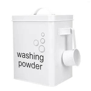 Liquid Soap Dispenser Washing Powder Storage Bucket Condensate Beads Buckets Laundry Fabric Softener Container Room