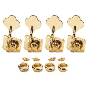 Kabel Heavy Duty 4 PCs Open Right Handed Tuner Tuning Peg für Elektro -Bass -Gitarren -Musikinstrumentenzubehör