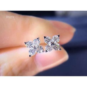 Vanclef Necklace 2020 New Arrival Stunning Jewelry Sterling Sier Round Cut White Topaz CZ Diamond Gemstones Star