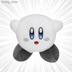 Plush Dolls 13cm Kawaii Ghost Kirby Plush Toy Anime Star Kirby White Stuffed Peluche Doll Halloween Christmas Birthday Great Gift For Kids Y240415