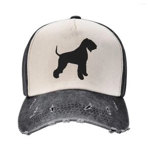 Caps de bola gigante Schnauzer Riesenschnauzer para amantes de cães Presente Cool um chapéu de boné de beisebol lavado